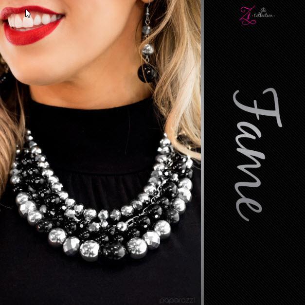 Fame 2017 Zi Collection Necklace - Paparazzi Accessories- on model - CarasShop.com - Paparazzi Jewelry by Cara Jewels