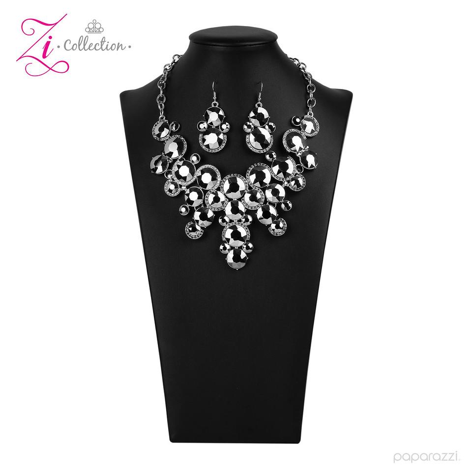 Fierce 2020 Zi Collection Necklace - Paparazzi Accessories- lightbox - CarasShop.com - Paparazzi Jewelry by Cara Jewels