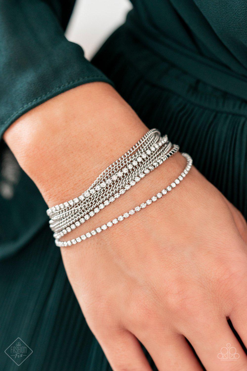 Fiercely 5th Avenue Set - December 2019 - Paparazzi Accessories- Bracelet - CarasShop.com - Paparazzi Jewelry by Cara Jewels