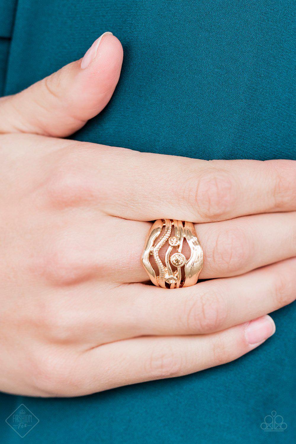 Fiercely 5th Avenue Set - January 2018 - Paparazzi Accessories- Ring - CarasShop.com - Paparazzi Jewelry by Cara Jewels