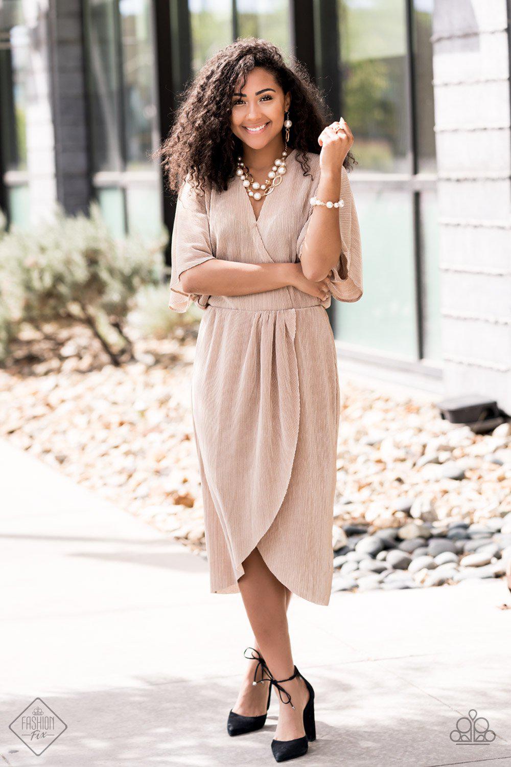 Fiercely 5th Avenue Set - August 2020 - Paparazzi Accessories- Complete Look - CarasShop.com - Paparazzi Jewelry by Cara Jewels
