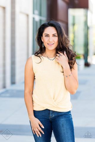 Fiercely 5th Avenue Set - July 2018 - Paparazzi Accessories- Complete Look - CarasShop.com - Paparazzi Jewelry by Cara Jewels
