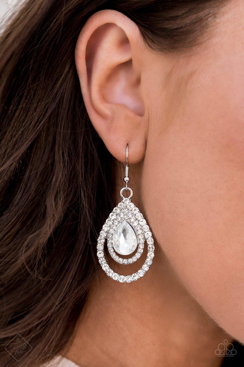 Fiercely 5th Avenue Set - July 2020 - Paparazzi Accessories- Earrings - CarasShop.com - Paparazzi Jewelry by Cara Jewels
