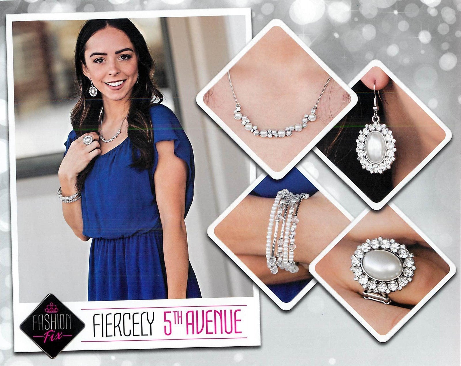 Fiercely 5th Avenue Set - March 2017 - Paparazzi Accessories- Complete Look - CarasShop.com - Paparazzi Jewelry by Cara Jewels