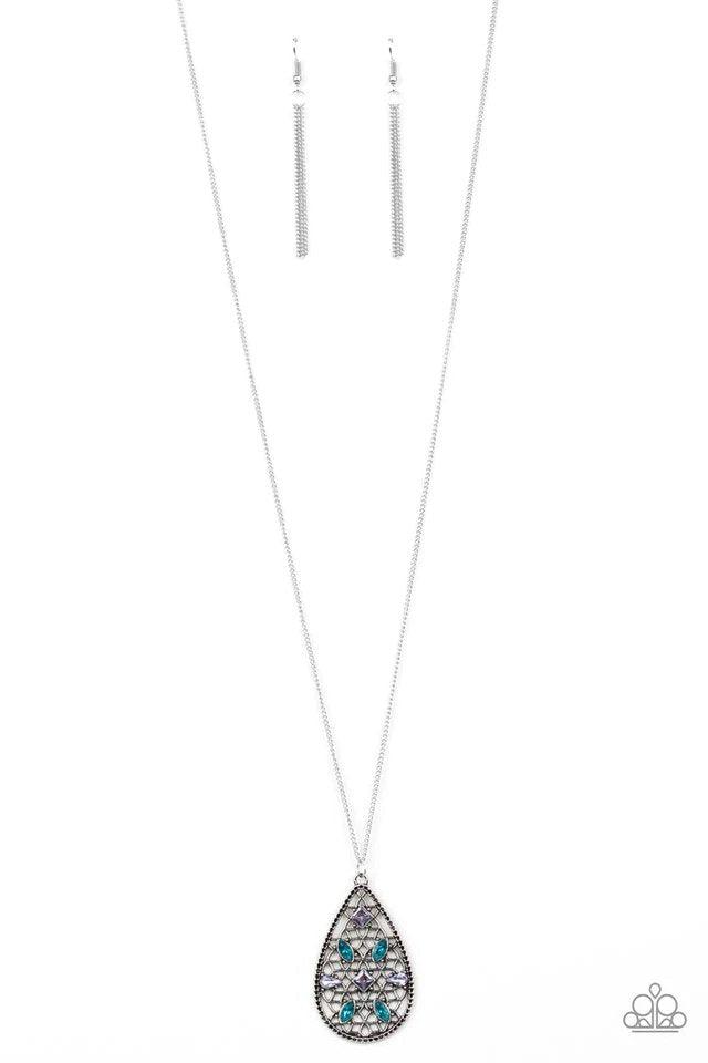 Gala Glimmer Multi Necklace - Paparazzi Accessories- lightbox - CarasShop.com - Paparazzi Jewelry by Cara Jewels