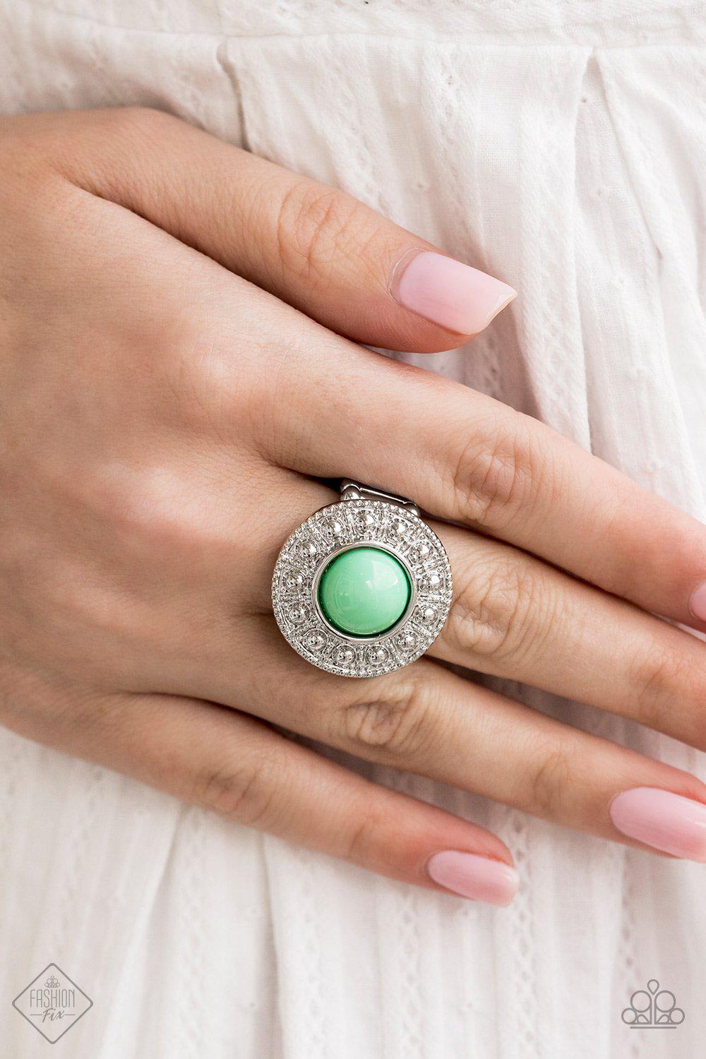Glimpses of Malibu Set - April 2020 - Paparazzi Accessories- Ring - CarasShop.com - Paparazzi Jewelry by Cara Jewels