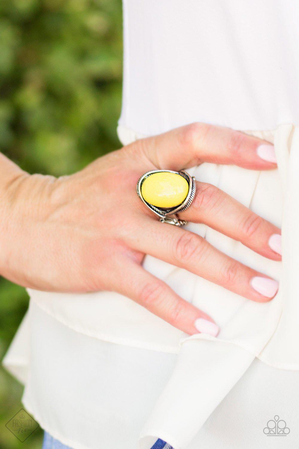 Glimpses of Malibu Set - August 2018 - Paparazzi Accessories- Ring - CarasShop.com - Paparazzi Jewelry by Cara Jewels