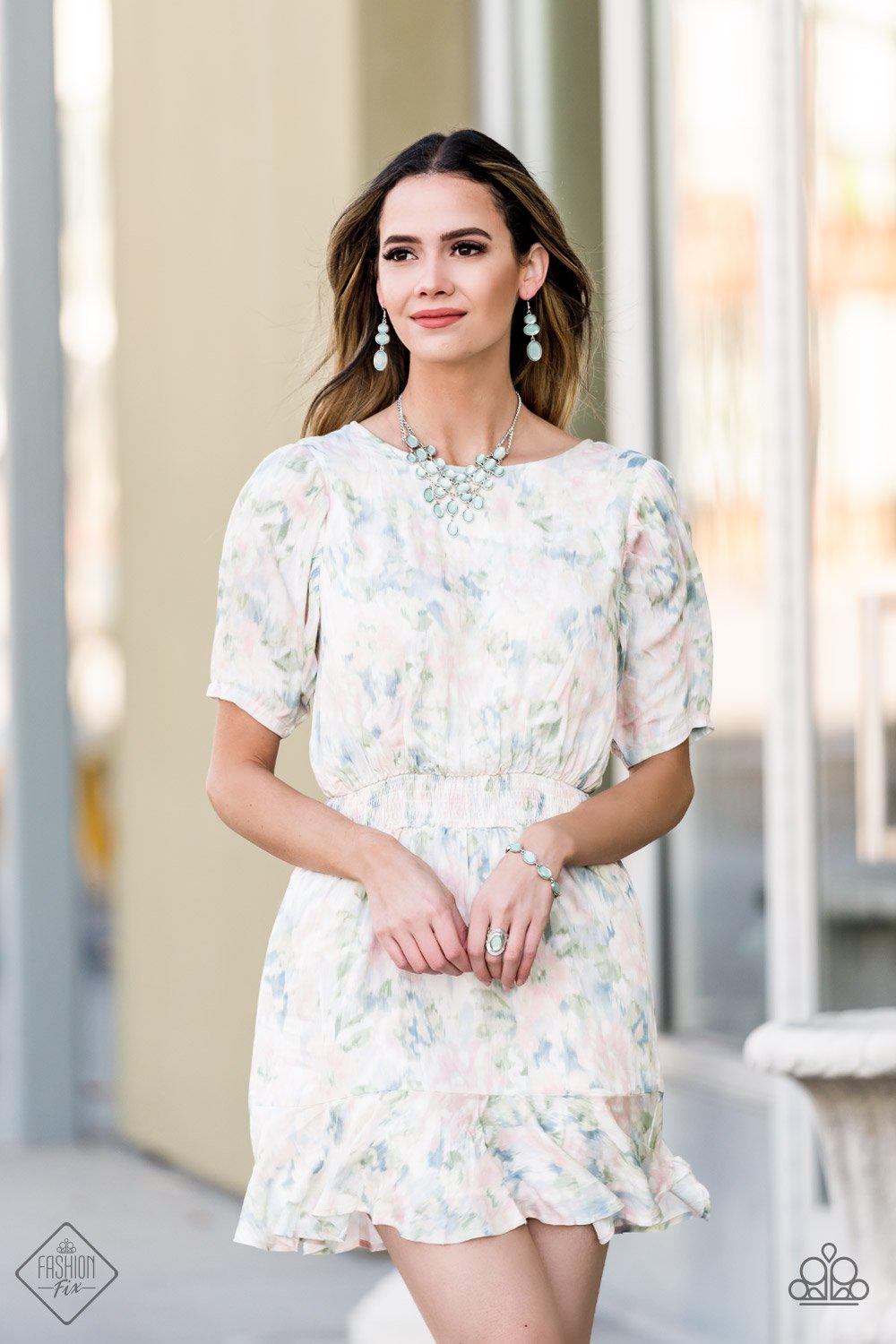 Glimpses of Malibu Set - May 2021 - Paparazzi Accessories- Complete Look - CarasShop.com - Paparazzi Jewelry by Cara Jewels