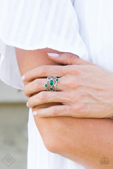 Glimpses of Malibu Set - September 2018 - Paparazzi Accessories- Ring - CarasShop.com - Paparazzi Jewelry by Cara Jewels