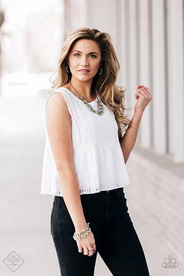 Glimpses of Malibu Set - April 2018 - Paparazzi Accessories- Complete Look - CarasShop.com - Paparazzi Jewelry by Cara Jewels