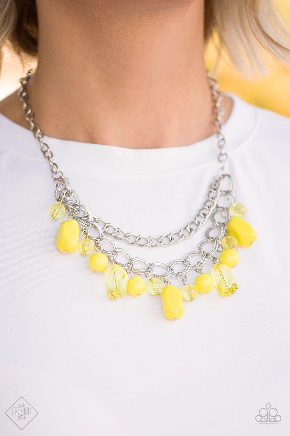 Glimpses of Malibu Set - August 2018 - Paparazzi Accessories- Necklace - CarasShop.com - Paparazzi Jewelry by Cara Jewels