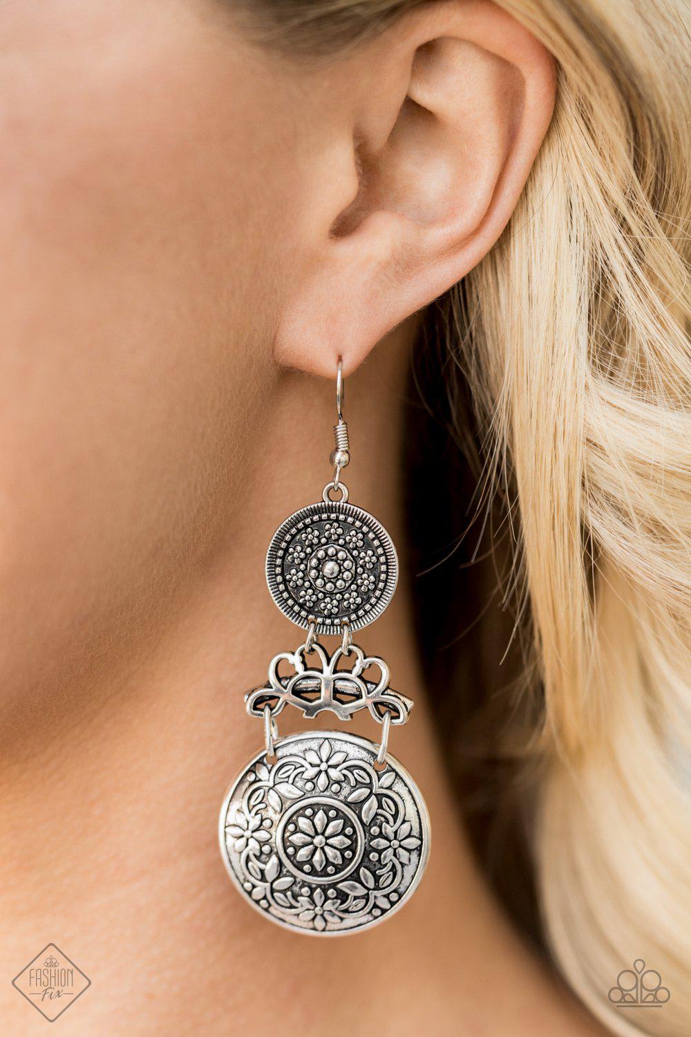 Glimpses of Malibu Set - August 2020 - Paparazzi Accessories- Earrings - CarasShop.com - Paparazzi Jewelry by Cara Jewels