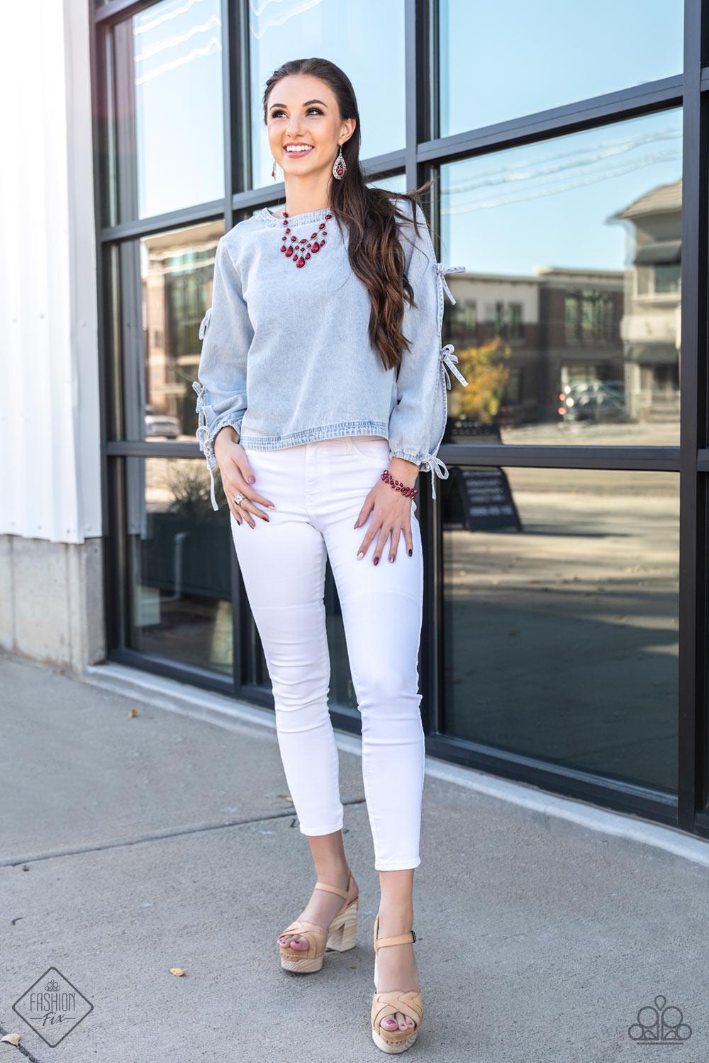 Glimpses of Malibu Set - January 2022 - Paparazzi Accessories- Complete Look - CarasShop.com - Paparazzi Jewelry by Cara Jewels