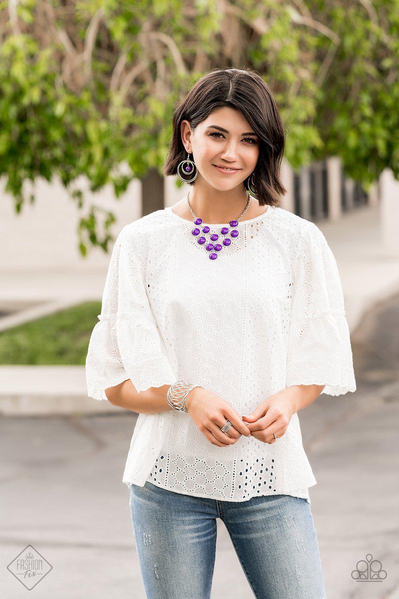 Glimpses of Malibu Set - July 2019 - Paparazzi Accessories- Complete Look - CarasShop.com - Paparazzi Jewelry by Cara Jewels