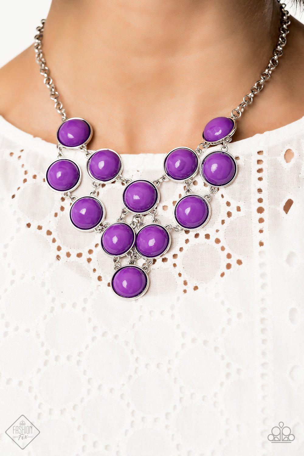 Glimpses of Malibu Set - July 2019 - Paparazzi Accessories- Necklace - CarasShop.com - Paparazzi Jewelry by Cara Jewels