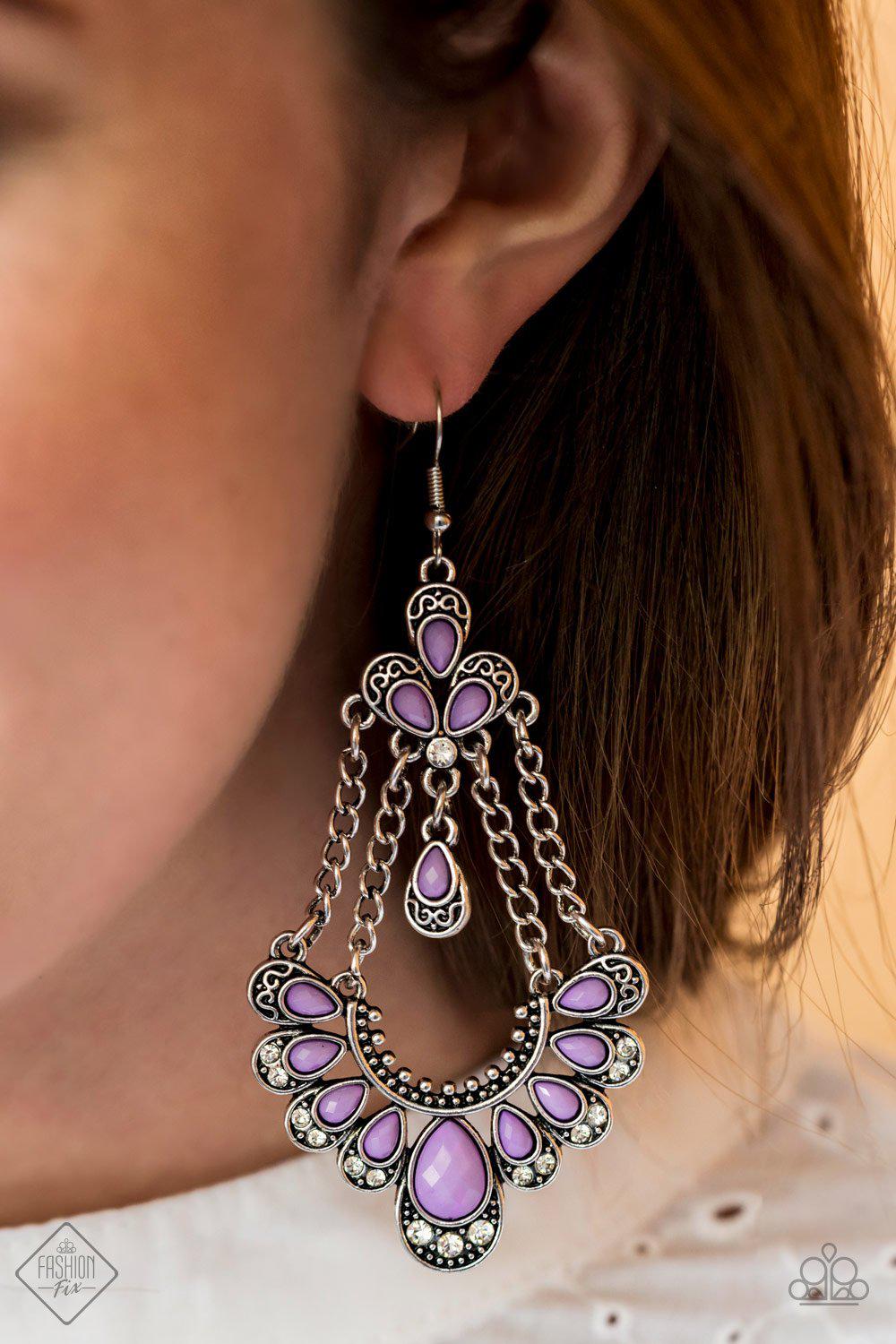 Glimpses of Malibu Set - July 2020 - Paparazzi Accessories- Earrings - CarasShop.com - Paparazzi Jewelry by Cara Jewels