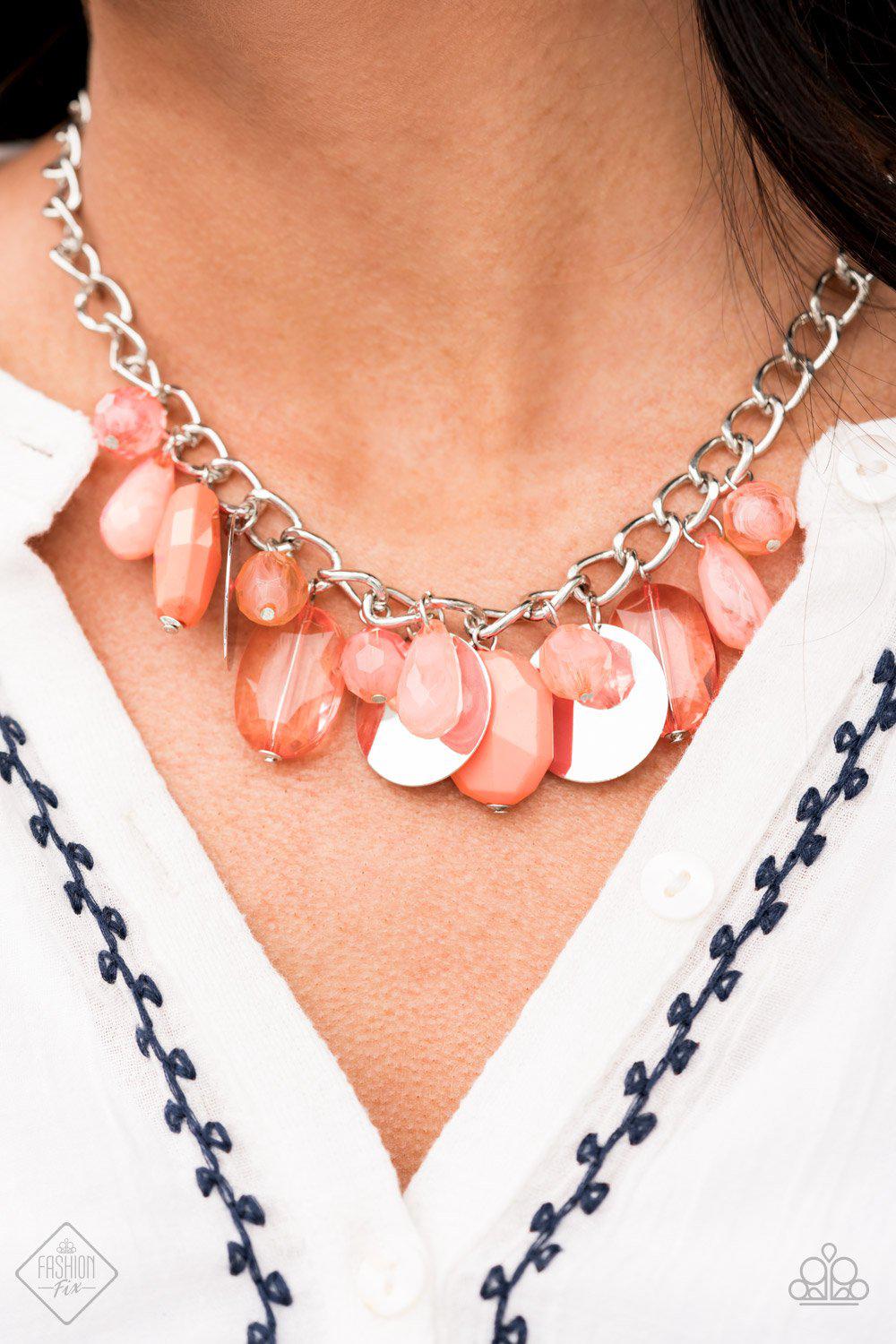 Glimpses of Malibu Set - March 2019 - Paparazzi Accessories- Necklace - CarasShop.com - Paparazzi Jewelry by Cara Jewels