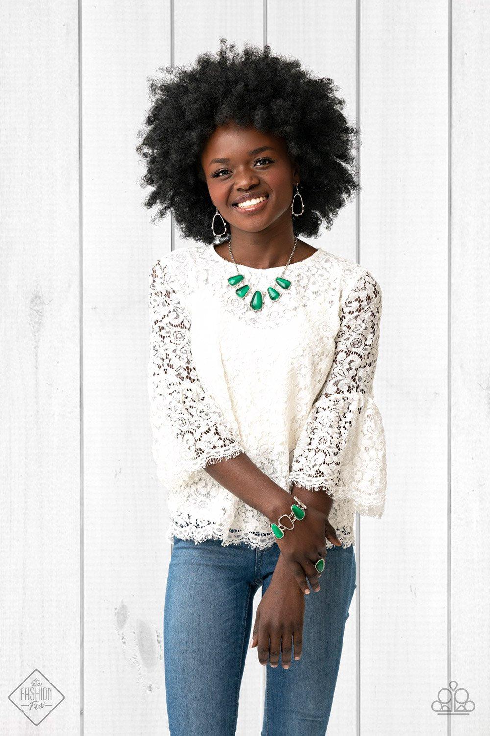 Glimpses of Malibu Set - March 2021 - Paparazzi Accessories- Complete Look - CarasShop.com - Paparazzi Jewelry by Cara Jewels