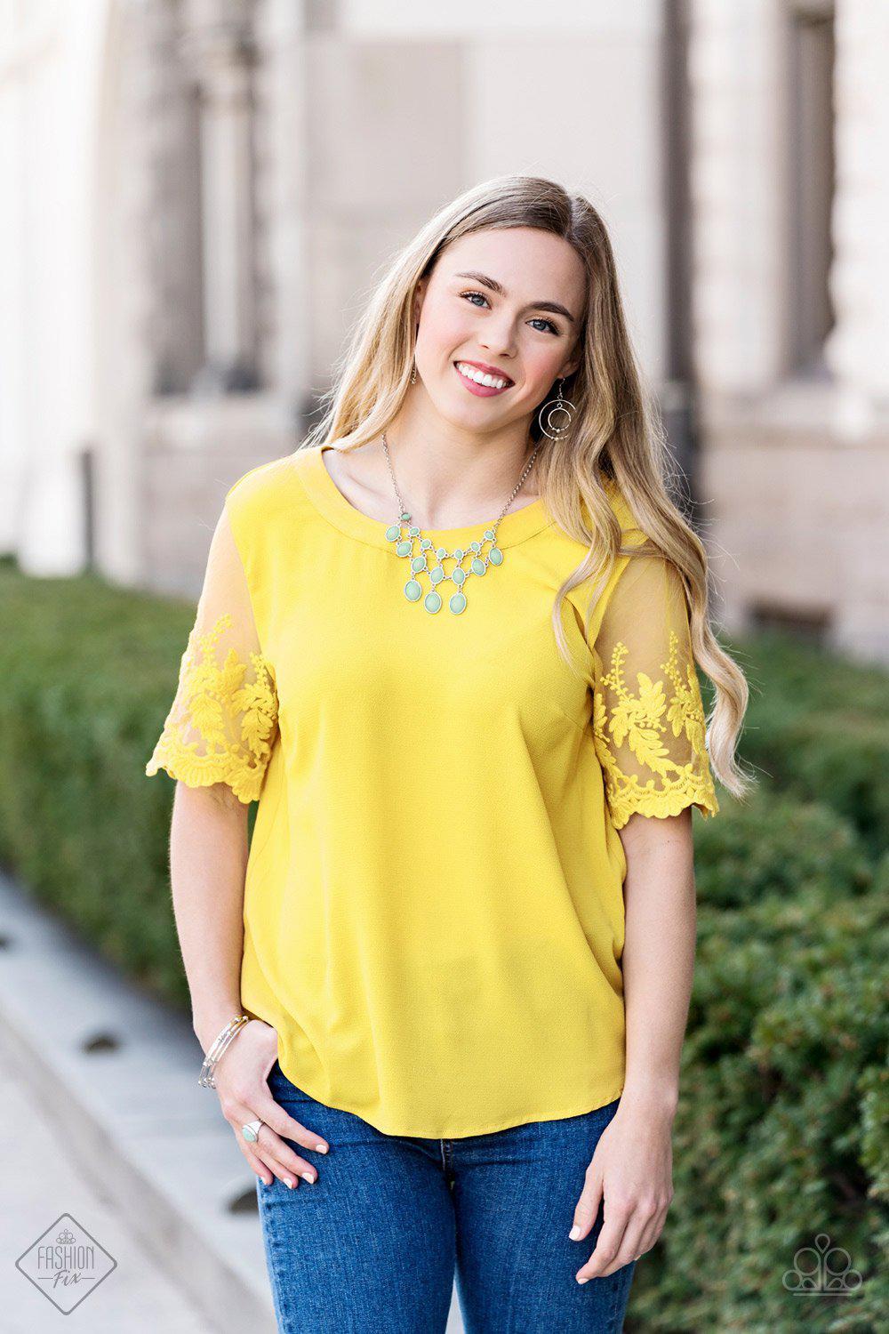 Glimpses of Malibu Set - May 2019 - Paparazzi Accessories- Complete Look - CarasShop.com - Paparazzi Jewelry by Cara Jewels