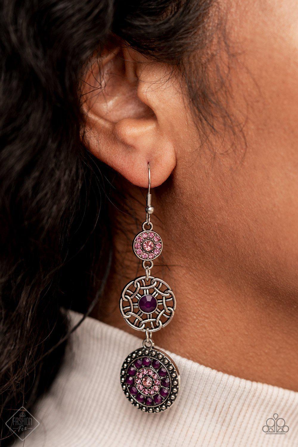 Glimpses of Malibu Set - November 2021 - Paparazzi Accessories- Earrings - CarasShop.com - Paparazzi Jewelry by Cara Jewels