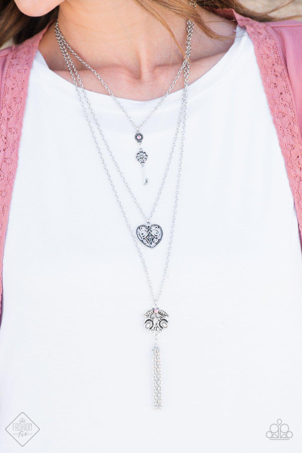 Glimpses of Malibu Set - October 2018 - Paparazzi Accessories- Necklace - CarasShop.com - Paparazzi Jewelry by Cara Jewels