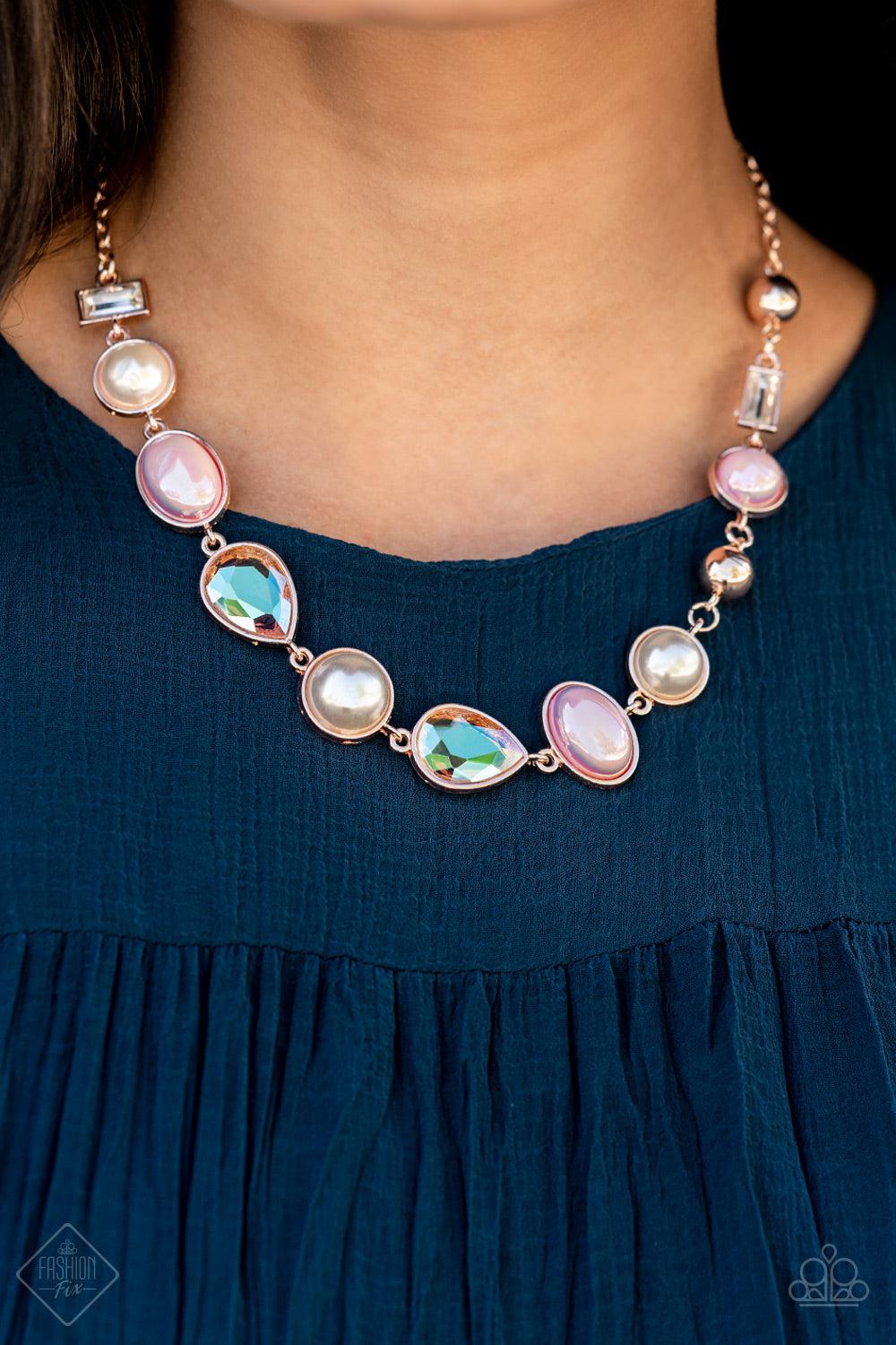 Glimpses of Malibu Set - September 2021 - Paparazzi Accessories- Necklace - CarasShop.com - Paparazzi Jewelry by Cara Jewels
