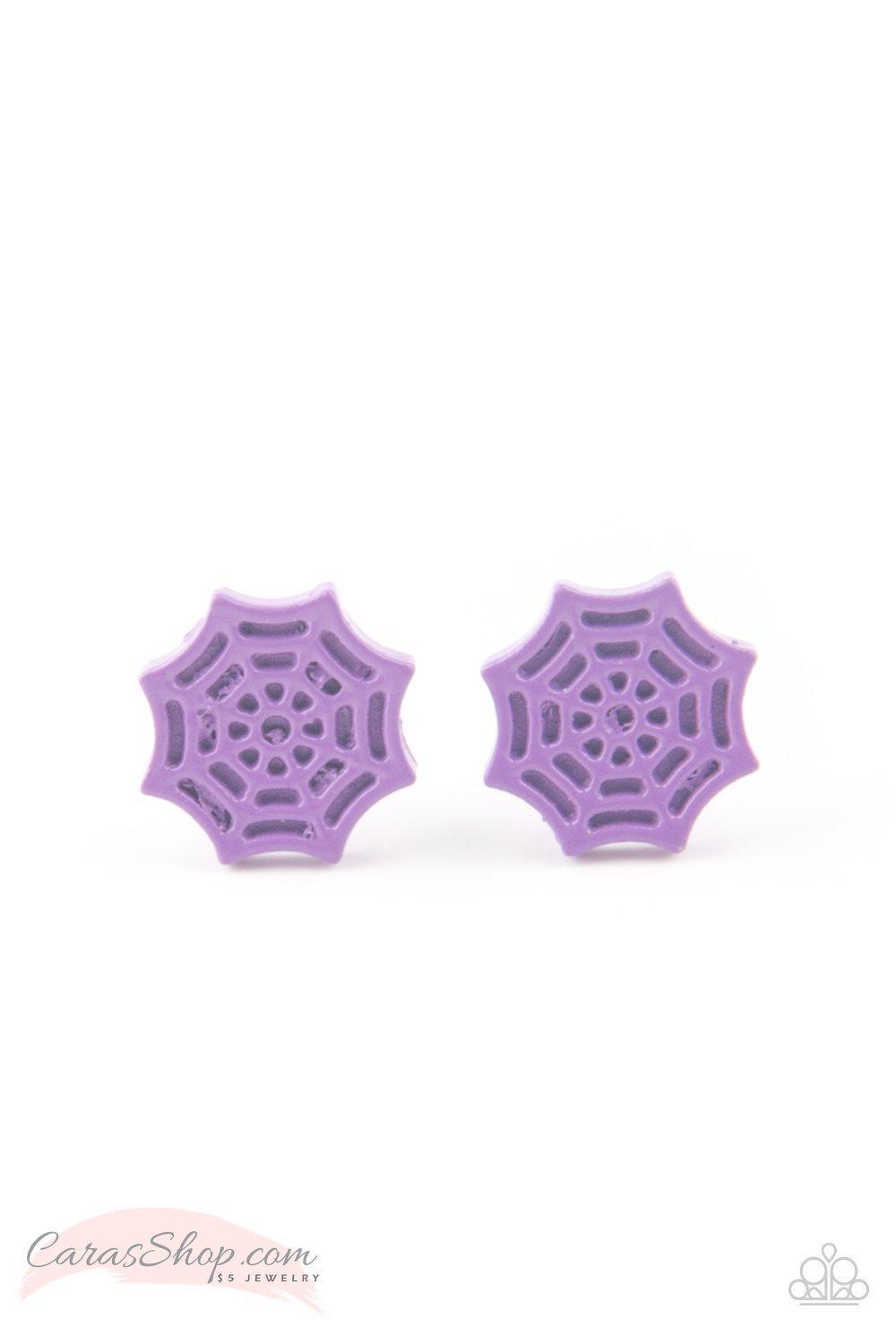 Halloween Themed Starlet Shimmer Children's Post Earrings - Paparazzi Accessories - Full set -CarasShop.com - Paparazzi Jewelry by Cara Jewels