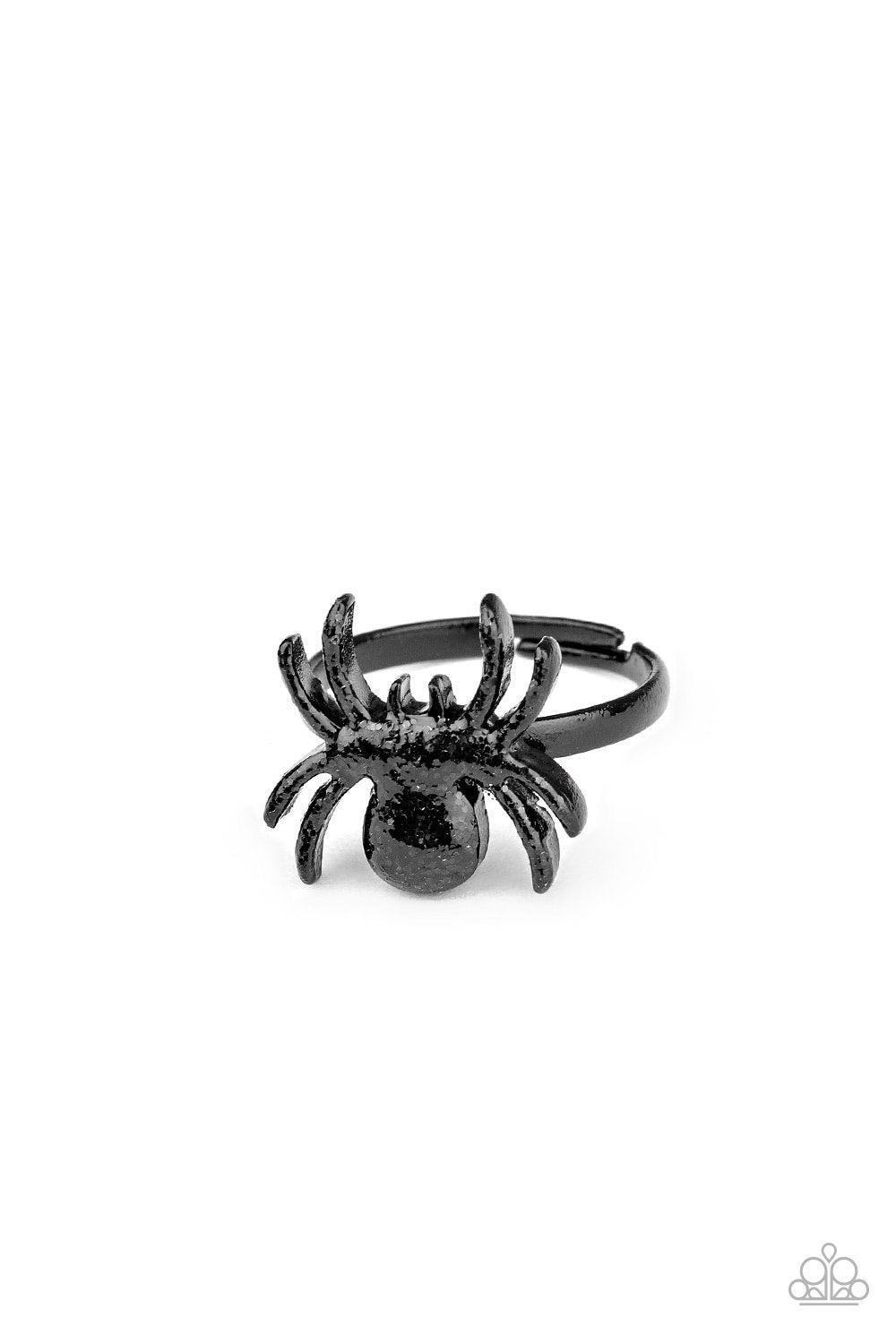 Halloween Themed Starlet Shimmer Children's Spider Rings 2020 - Paparazzi Accessories (set of 5) - Full set -CarasShop.com - Paparazzi Jewelry by Cara Jewels