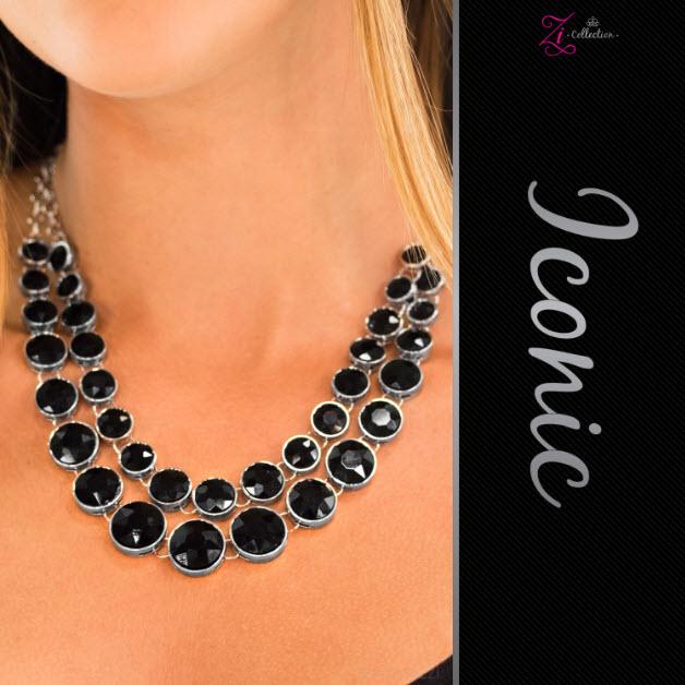 Iconic 2017 Zi Collection Necklace - Paparazzi Accessories- on model - CarasShop.com - Paparazzi Jewelry by Cara Jewels