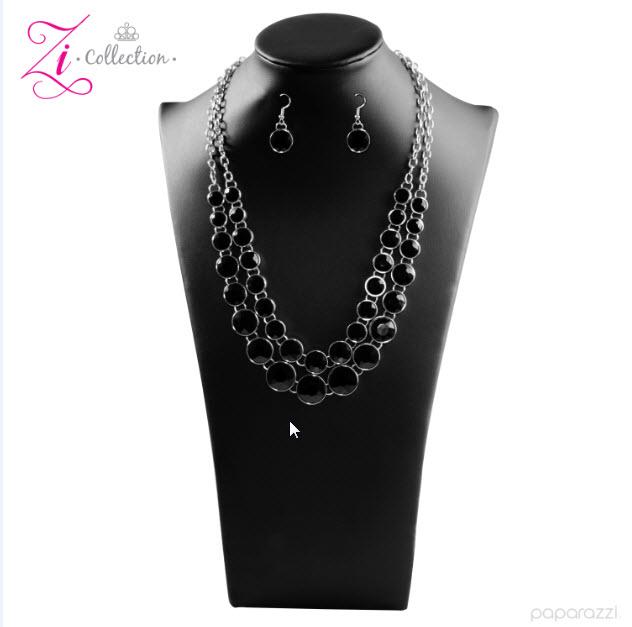 Iconic 2017 Zi Collection Necklace - Paparazzi Accessories- on model - CarasShop.com - Paparazzi Jewelry by Cara Jewels
