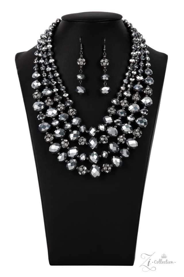 Influential 2021 Zi Collection Necklace - Paparazzi Accessories- lightbox - CarasShop.com - Paparazzi Jewelry by Cara Jewels