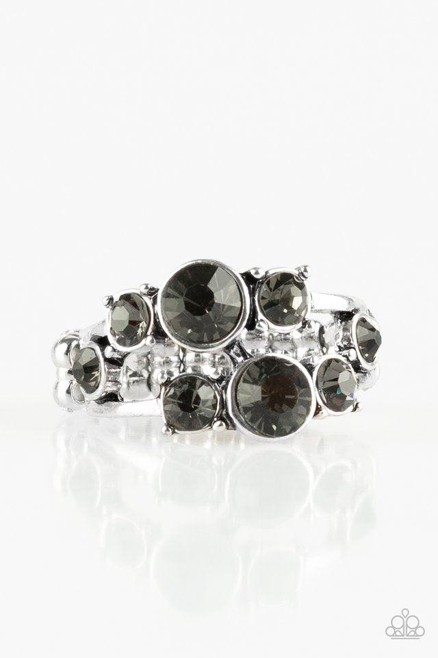 Interstellar Fashion Silver Ring - Paparazzi Accessories- lightbox - CarasShop.com - Paparazzi Jewelry by Cara Jewels