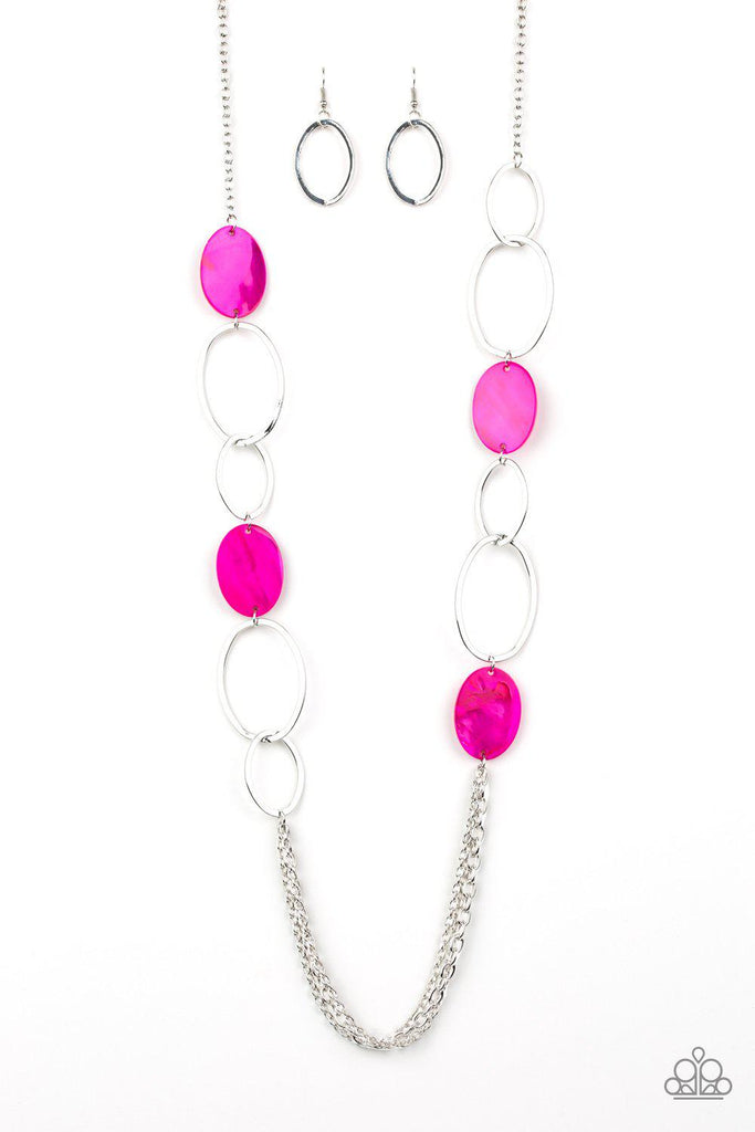 Paparazzi Kaleidoscope Coasts Pink Necklace