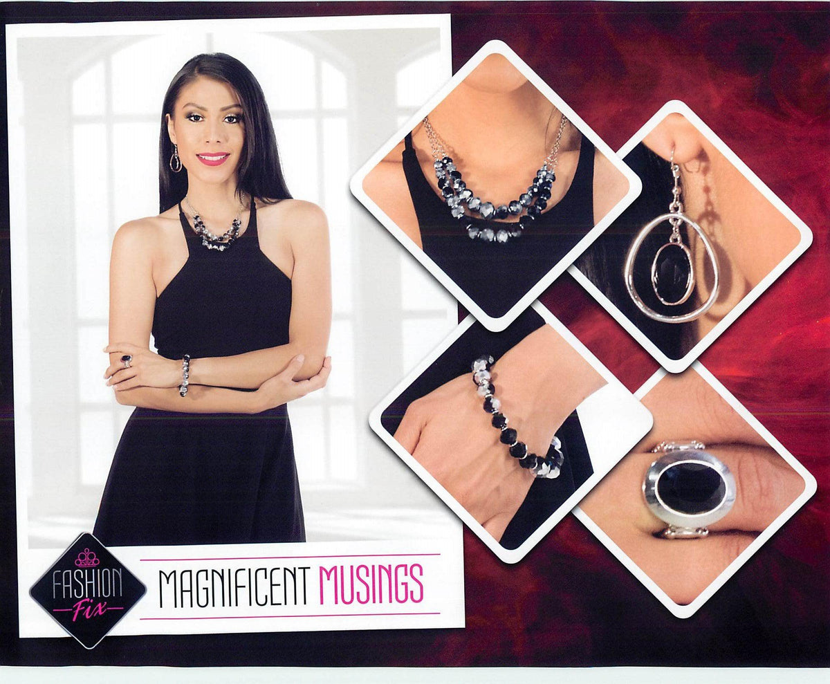 Magnificent Musings Set - December 2018 - Paparazzi Accessories- Set Collage - CarasShop.com - Paparazzi Jewelry by Cara Jewels