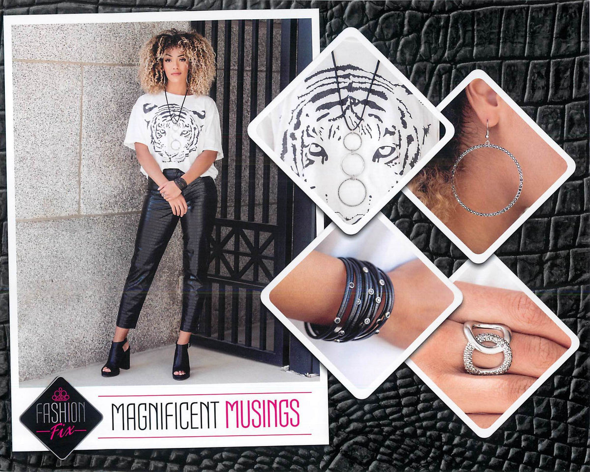 Magnificent Musings Set - December 2020 - Paparazzi Accessories- Set Collage - CarasShop.com - Paparazzi Jewelry by Cara Jewels