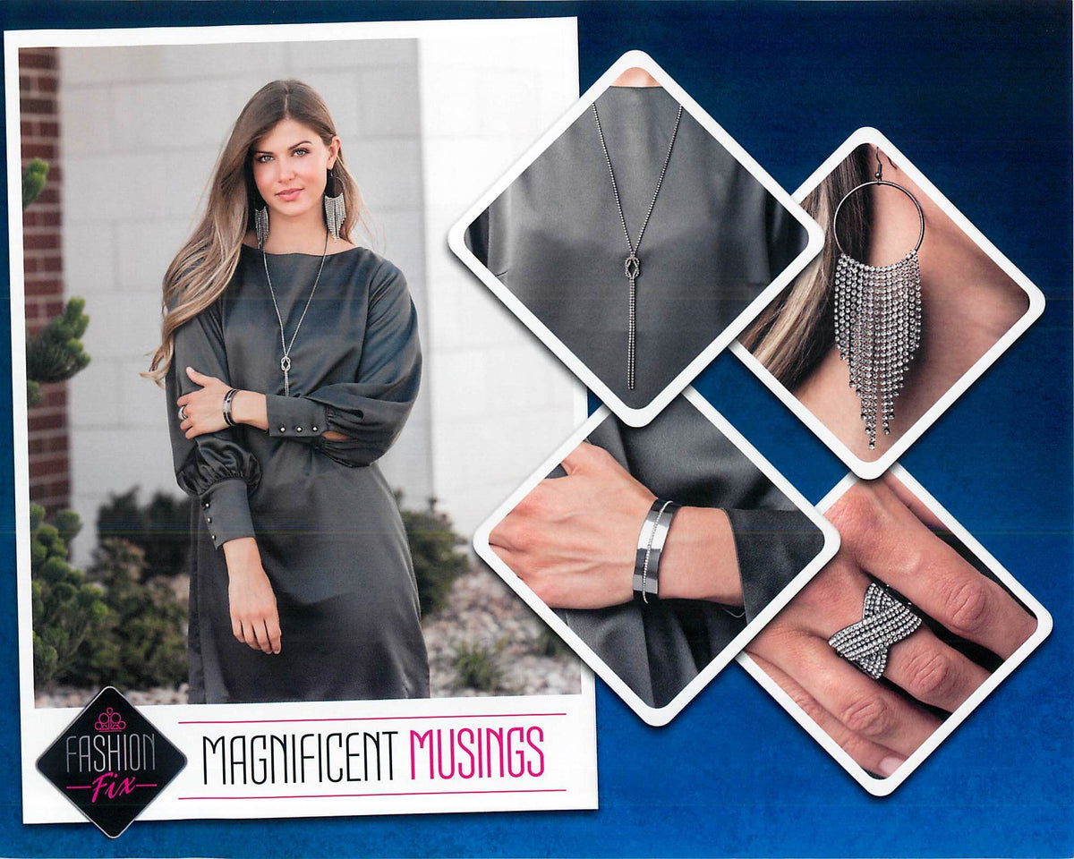 Magnificent Musings Set - September 2020 - Paparazzi Accessories- Set Collage - CarasShop.com - Paparazzi Jewelry by Cara Jewels