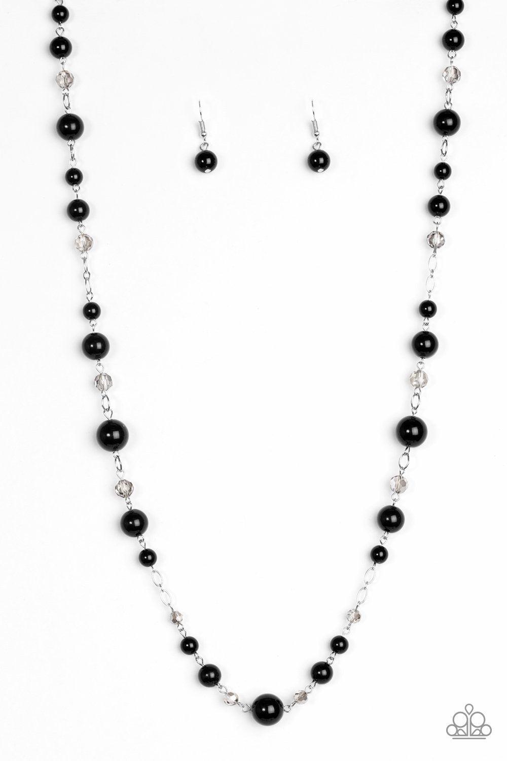 Make Your Own Luxe Black Necklace - Paparazzi Accessories- lightbox - CarasShop.com - Paparazzi Jewelry by Cara Jewels