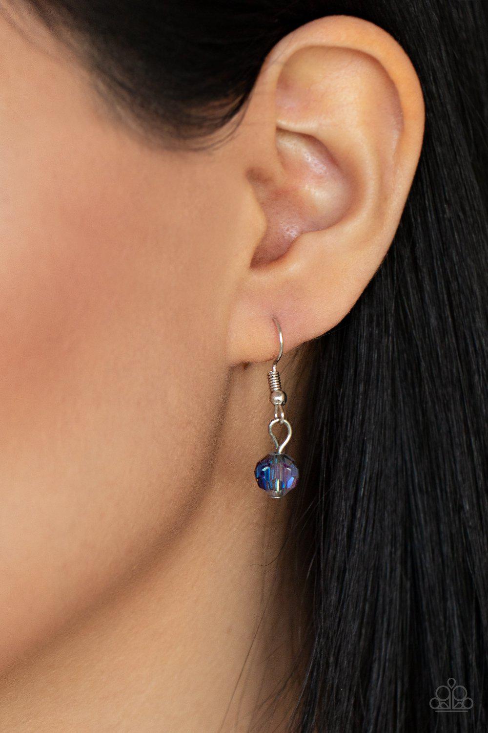 Mega Modern Multi Oil Spill Necklace - Paparazzi Accessories - free matching earrings -CarasShop.com - Paparazzi Jewelry by Cara Jewels