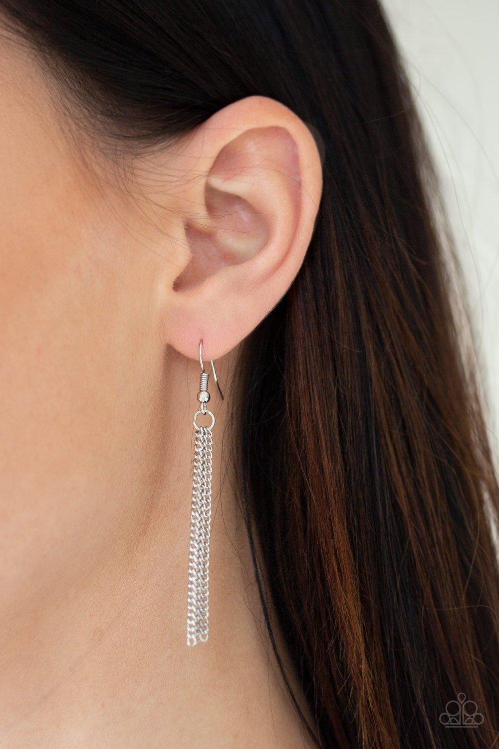 Mega Money Purple Gem Necklace and matching Earrings - Paparazzi Accessories - free matching earrings -CarasShop.com - Paparazzi Jewelry by Cara Jewels