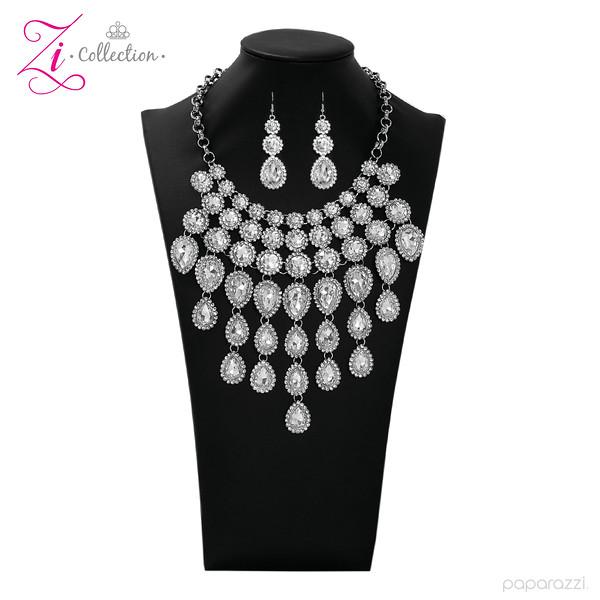 Mesmerize 2019 Zi Collection Necklace - Paparazzi Accessories- on model - CarasShop.com - Paparazzi Jewelry by Cara Jewels