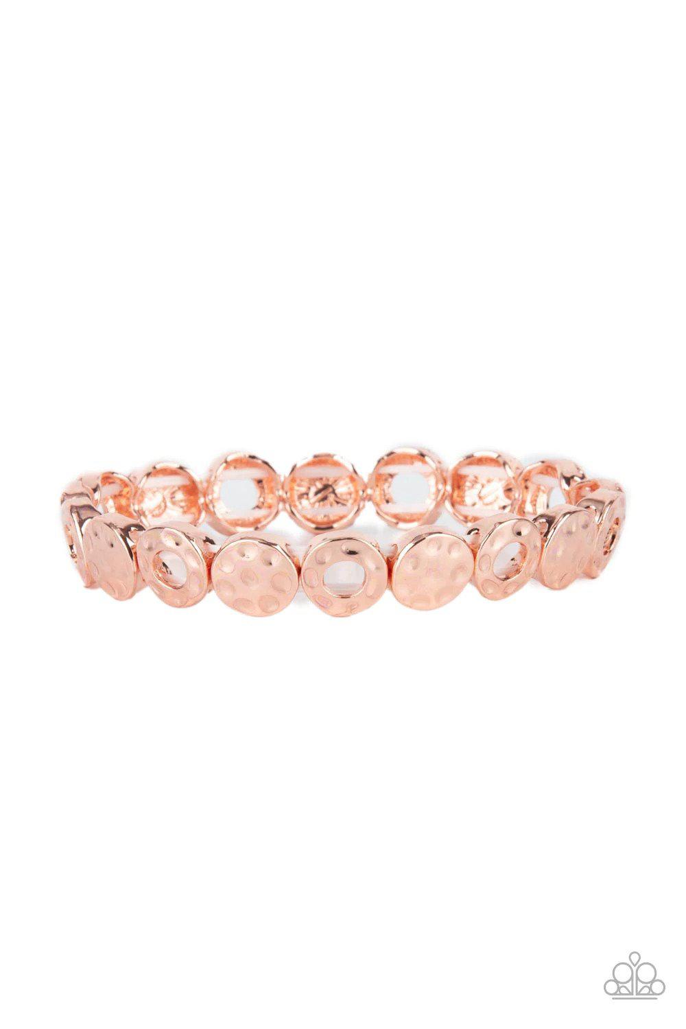 Metro Metalsmith Copper Bracelet - Paparazzi Accessories- lightbox - CarasShop.com - Paparazzi Jewelry by Cara Jewels