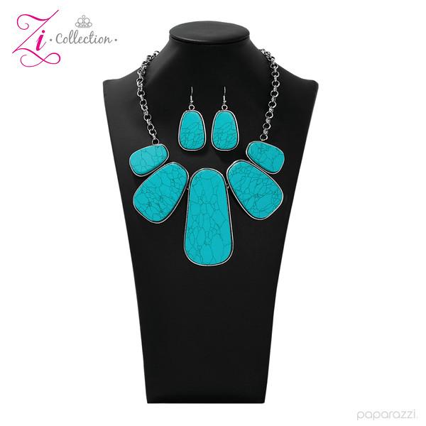 Monumental 2019 Zi Collection Necklace - Paparazzi Accessories- lightbox - CarasShop.com - Paparazzi Jewelry by Cara Jewels