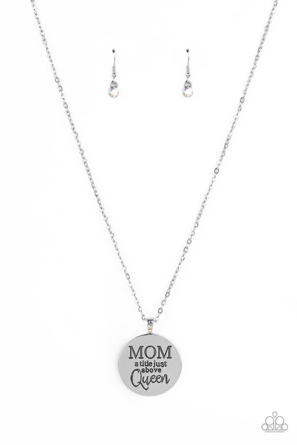 Mother Dear Multi Inspirational Necklace - Paparazzi Accessories- lightbox - CarasShop.com - Paparazzi Jewelry by Cara Jewels