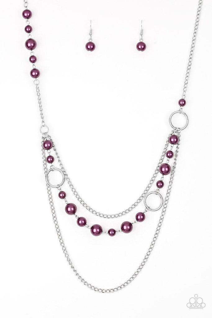 Paparazzi Party Dress Princess Purple Necklace