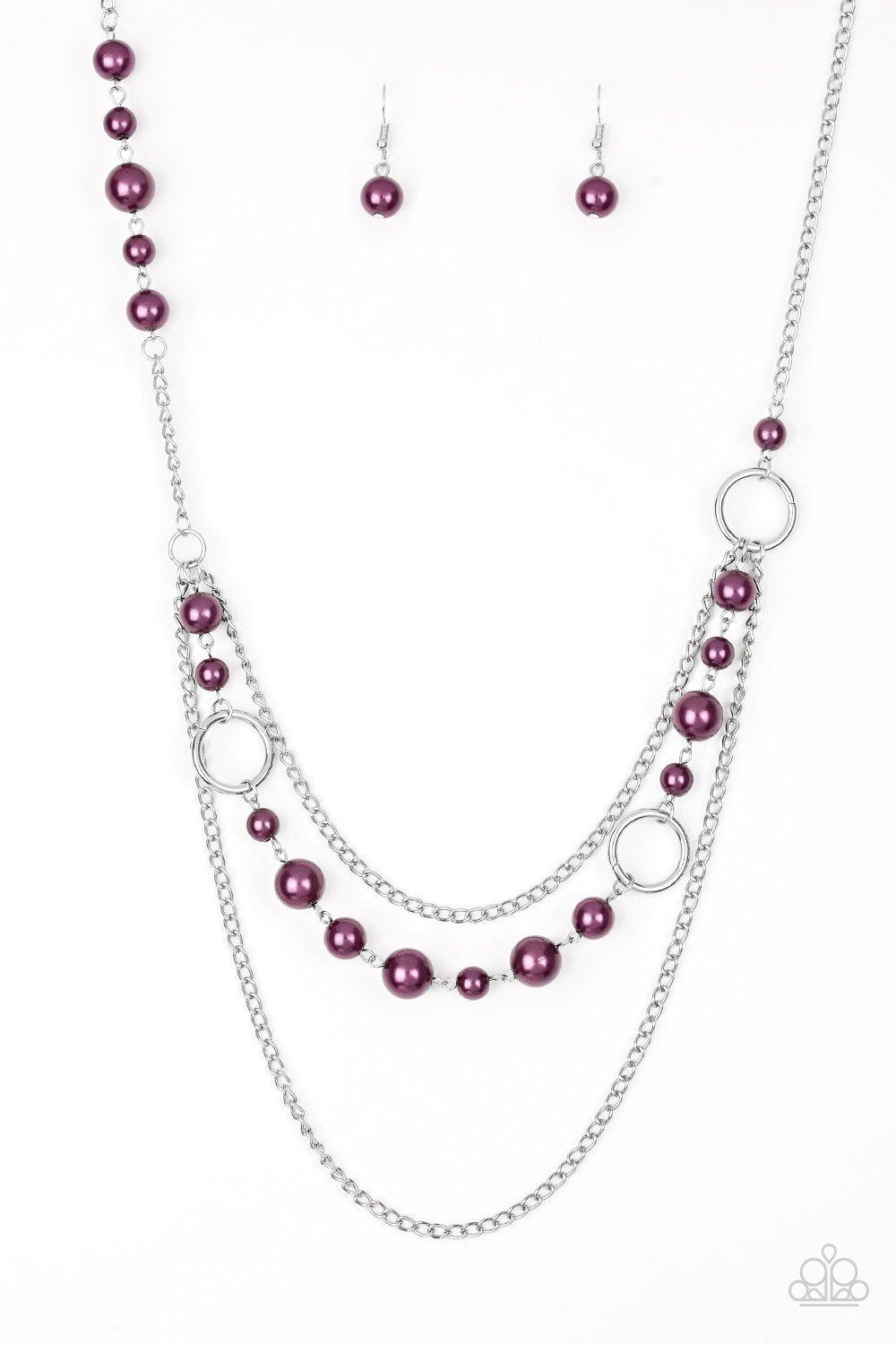 party dress princess purple necklace girls purple sequin princess dress necklace jewelry