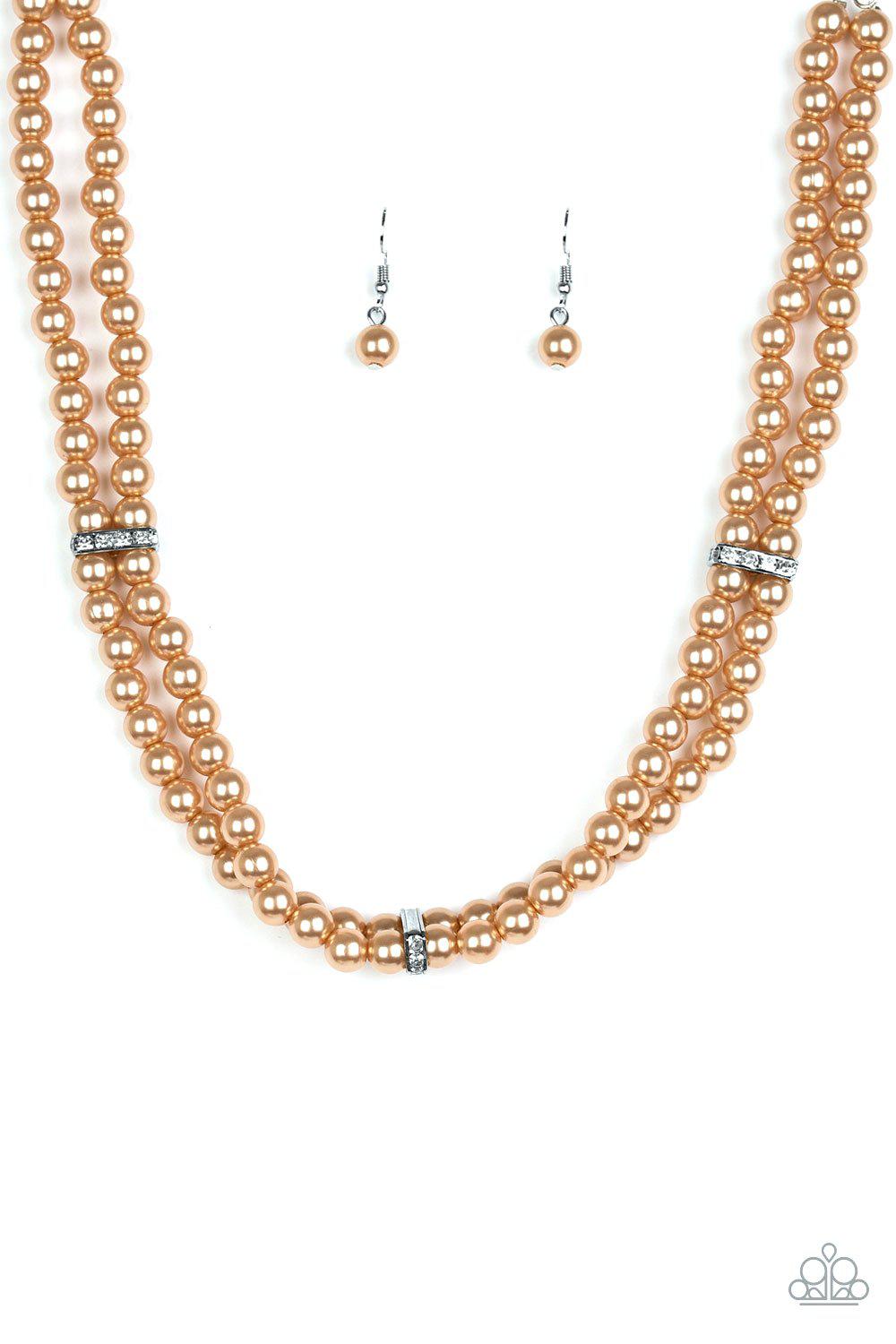 Carasshop Paparazzi Brown Pearl Necklace Paparazzi Put On Your