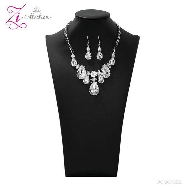 Reign 2019 Zi Collection Necklace - Paparazzi Accessories- lightbox - CarasShop.com - Paparazzi Jewelry by Cara Jewels