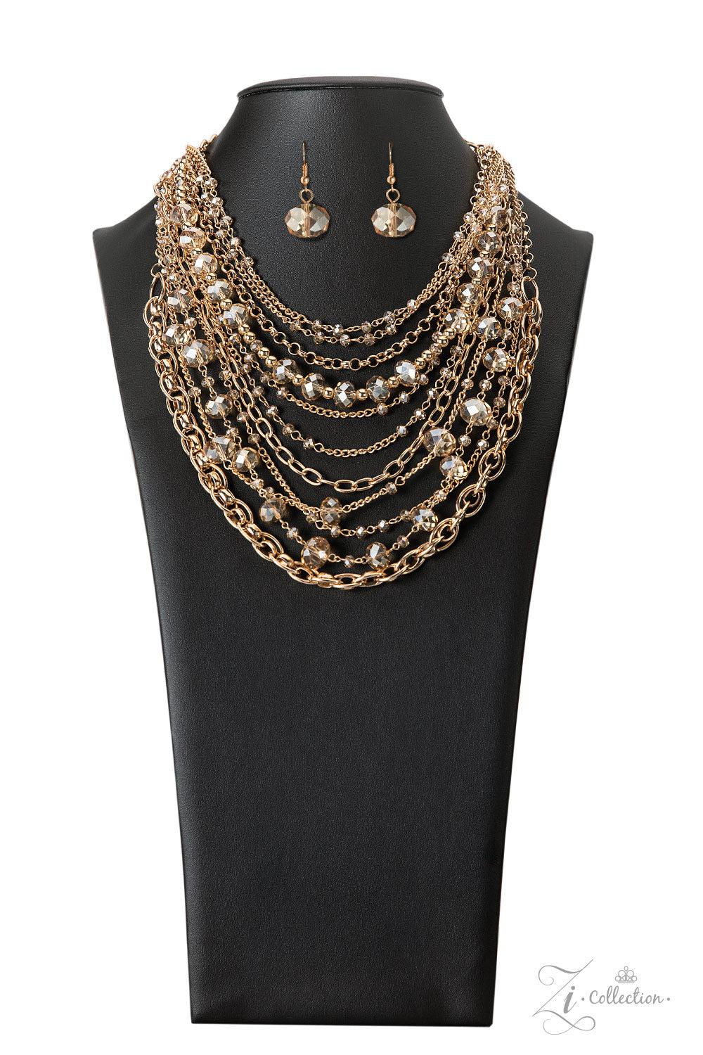 Reminiscent 2022 Zi Collection Necklace - Paparazzi Accessories- lightbox - CarasShop.com - Paparazzi Jewelry by Cara Jewels
