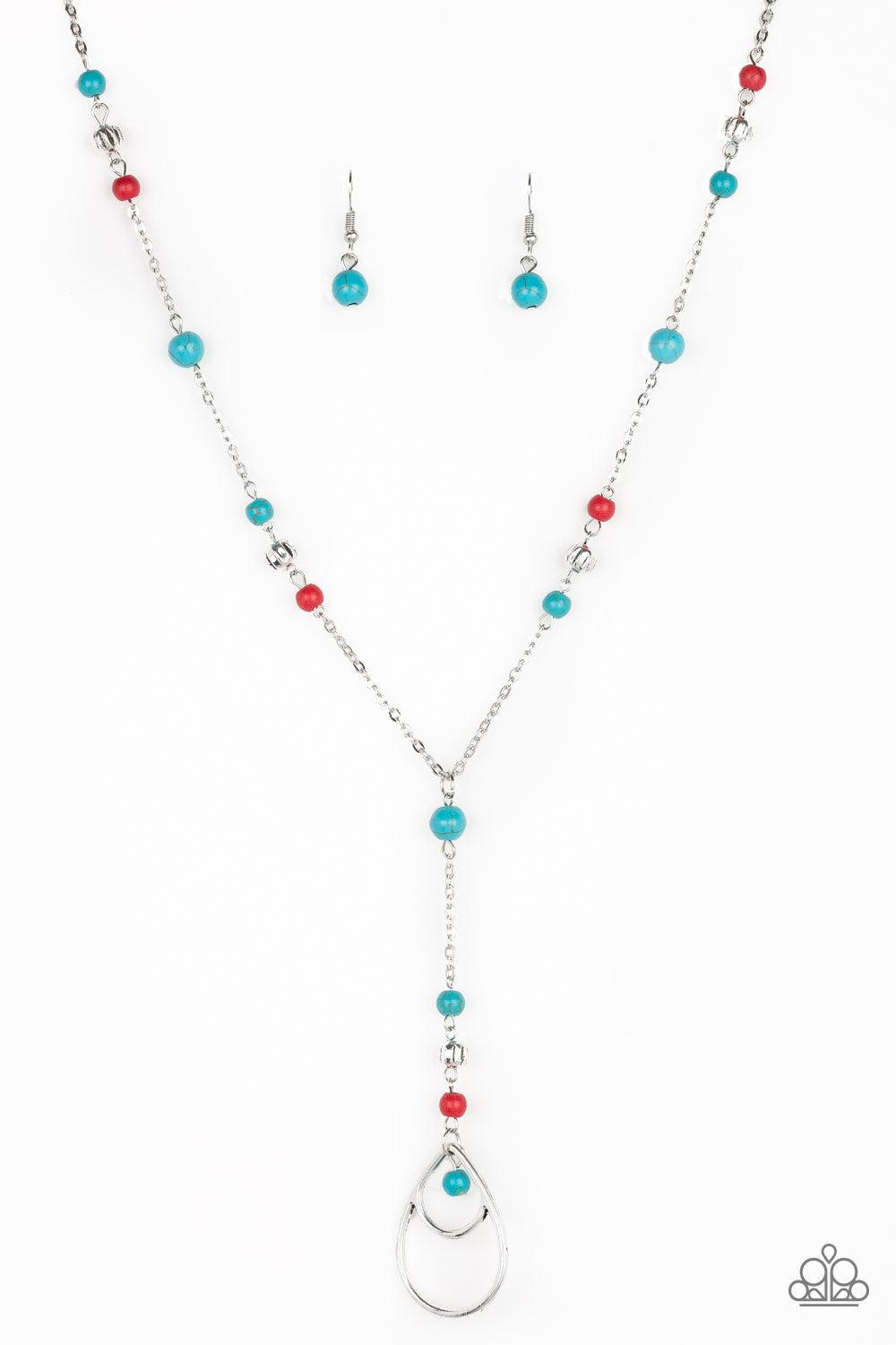 Sandstone Savannahs Multi Necklace - Paparazzi Accessories- lightbox - CarasShop.com - Paparazzi Jewelry by Cara Jewels