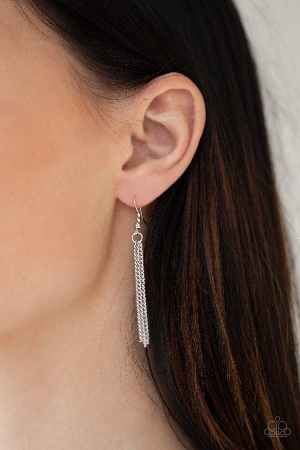 Sedona Solstice Turquoise Blue Teardrop Necklace - Paparazzi Accessories - free matching earrings -CarasShop.com - Paparazzi Jewelry by Cara Jewels